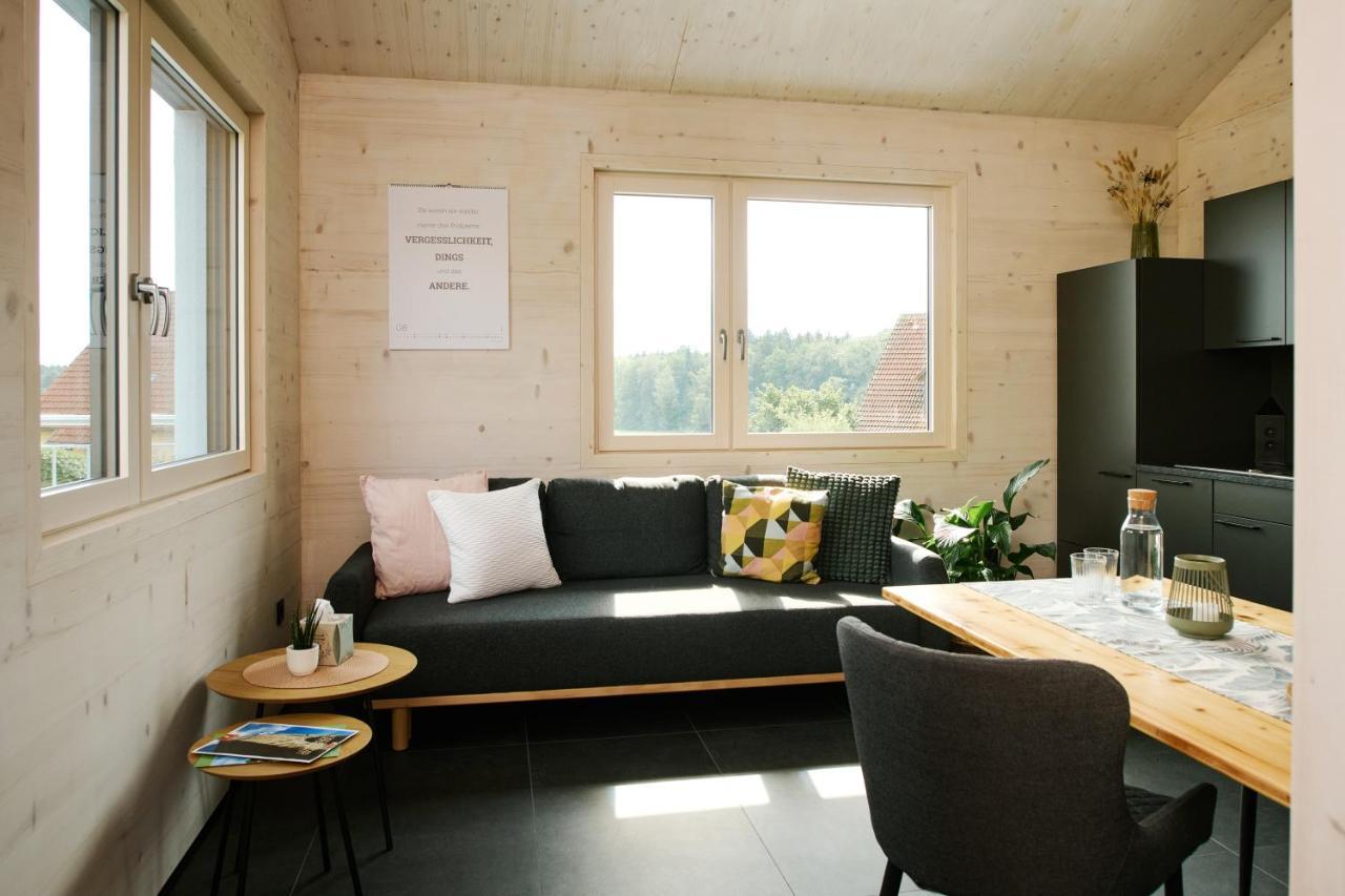 Ferienwohnung Holzgenuss Lehrberg Extérieur photo